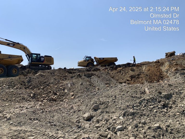 Residences at Belmont project site